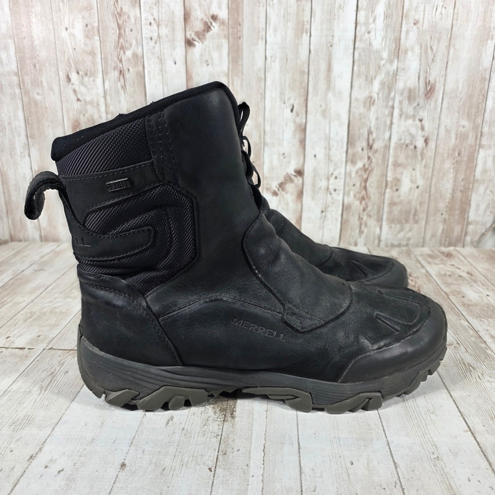 Merrell Thermo Overlook 2 Mid Waterproof Black Winter Boots J92025 Mens 10.5